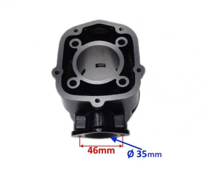 Cylinder komplet derbi aprilia 2006 70 ccm woda 47,00 - zdjęcie 2