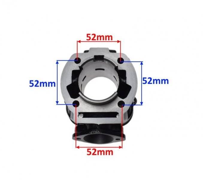 Cylinder komplet derbi aprilia 2006 70 ccm woda 47,00 - zdjęcie 3
