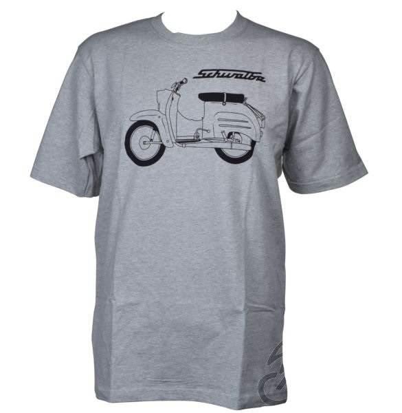 T-shirt simson grau schwalbe basic l | AA245195