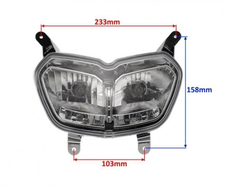 Lampa przód aprilia sr50 | APSR2401 - zdjęcie 4