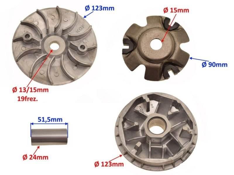 Wariator honda sh125/150 | HSH0103 - zdjęcie 2