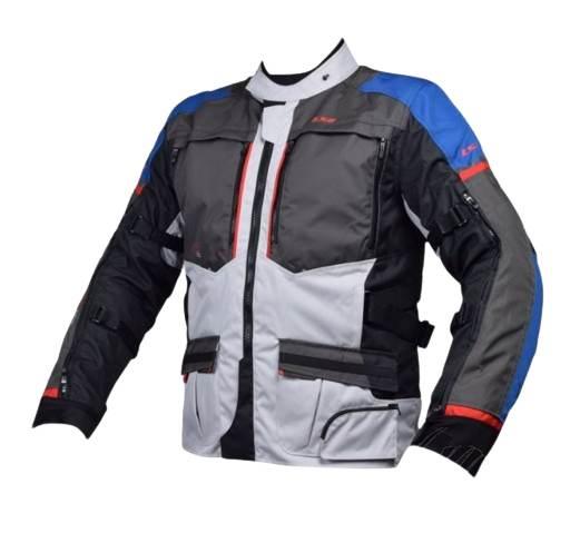 Kurtka ls2 norway man blue black grey red xxl