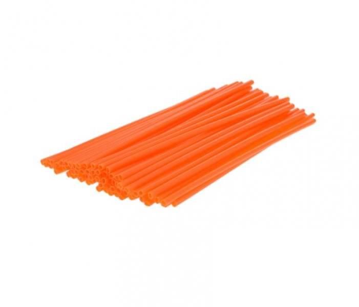 Osłona szprych pomarańczowa 72szt dł 240mm