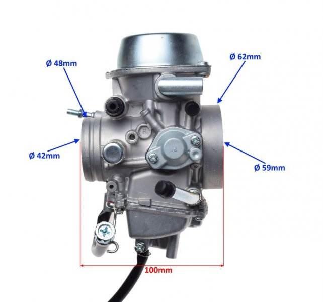 Gaźnik yamaha grizzly 660 yfm660 atv 2002-2008 - zdjęcie 4