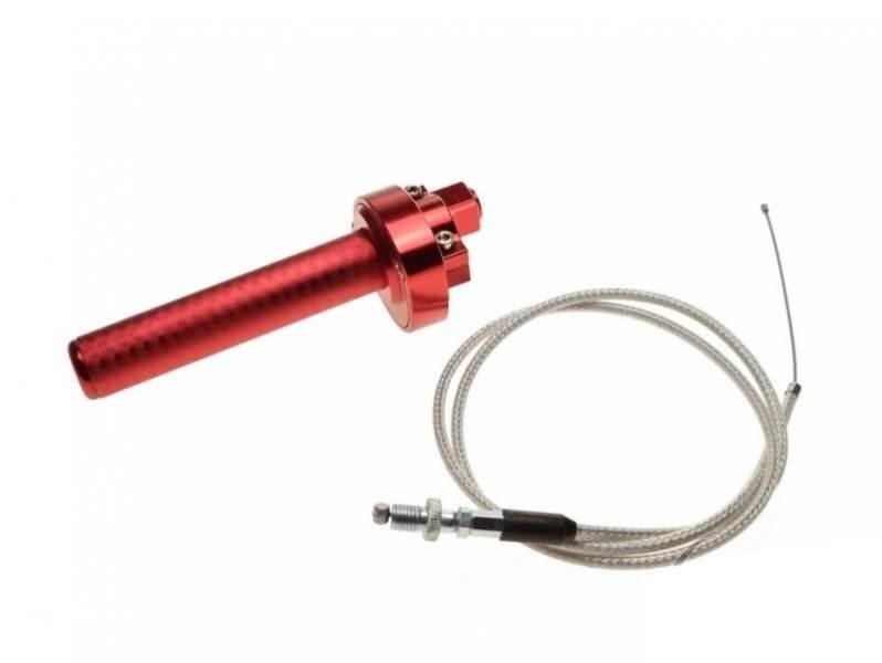 Manetka gazu cnc z linką pit bike honda crf50