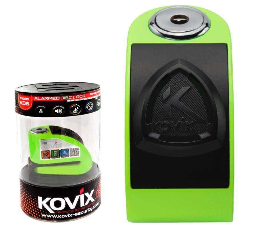 Blokada tarczy hamulcowej z alarmem kd6 fluo zielony - zdjęcie 2
