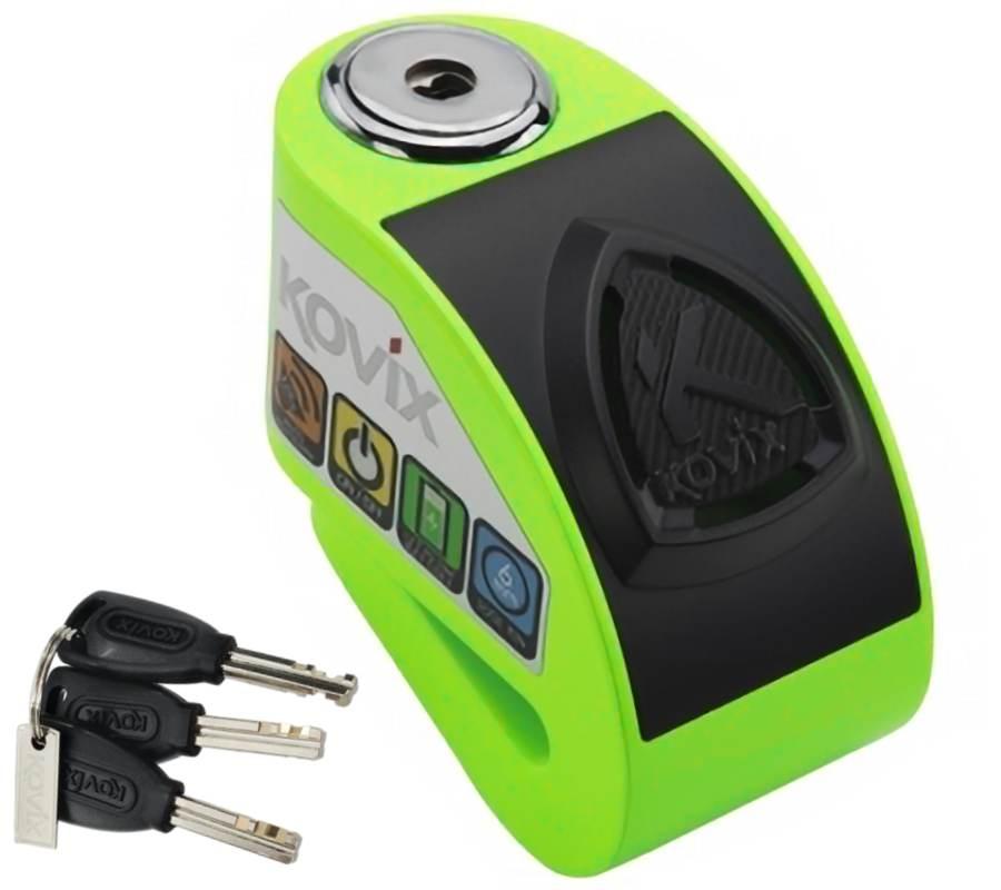Blokada tarczy hamulcowej z alarmem kd6 fluo zielony - zdjęcie 3