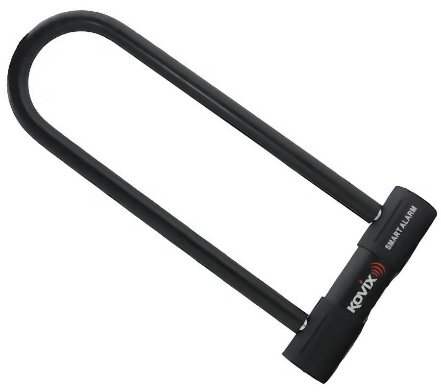 Kłódka u-lock z alarmem ktl14-300 czarna - zdjęcie 3