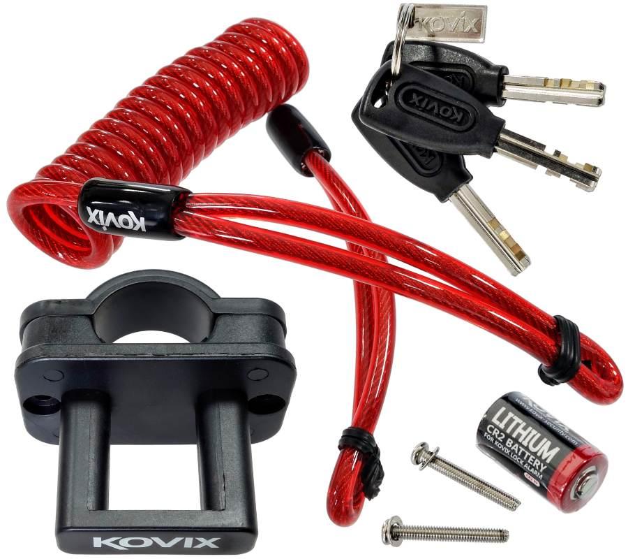 Grip lock z alarmem czerwony | BTHKOV004 - zdjęcie 4