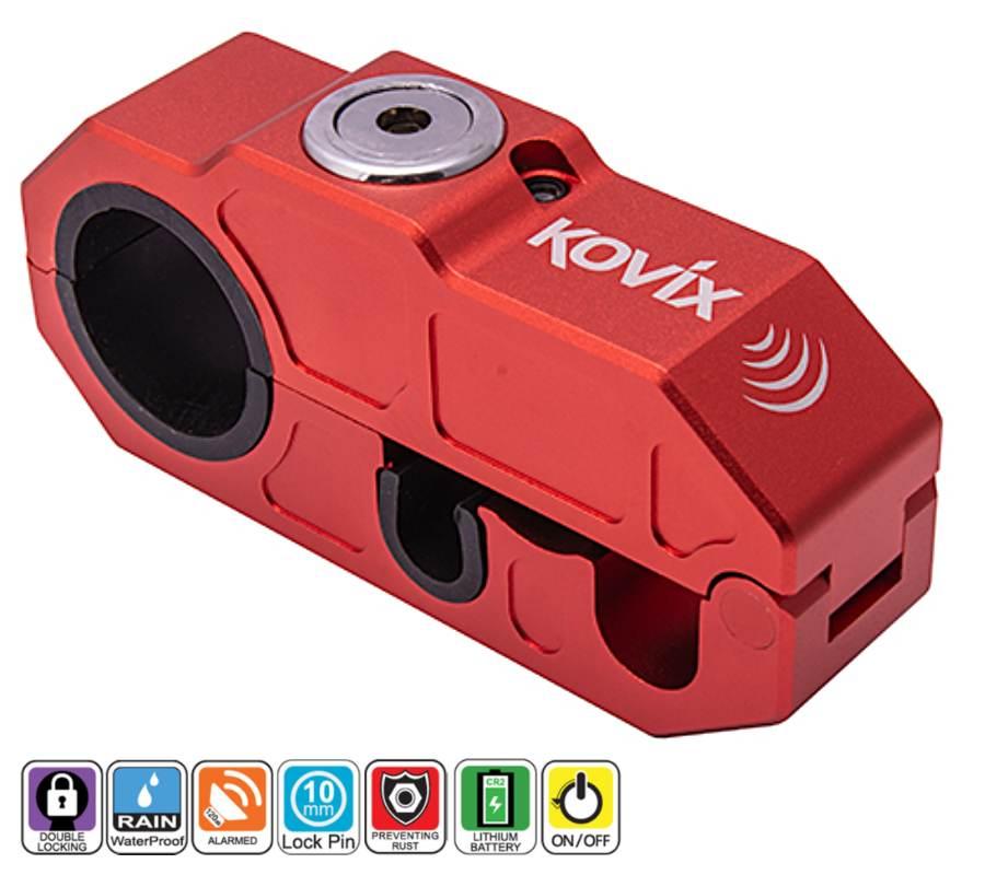 Grip lock z alarmem czerwony | BTHKOV004 - zdjęcie 5