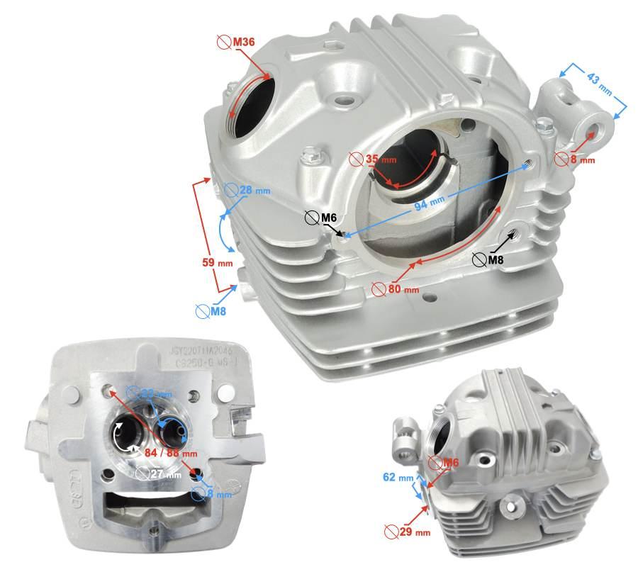 Głowica nxt250 2021 | CIGBSE055