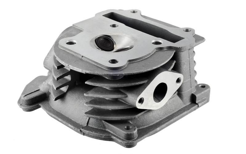 Głowica skuter 4t 50cc 139qmb bez zaworu recyrkulacji długie zawory - zdjęcie 3