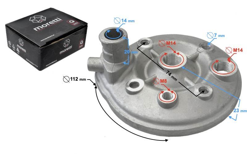 Głowica 2t 90cc am6 | CIGMRG0902TMPICMOR000A61