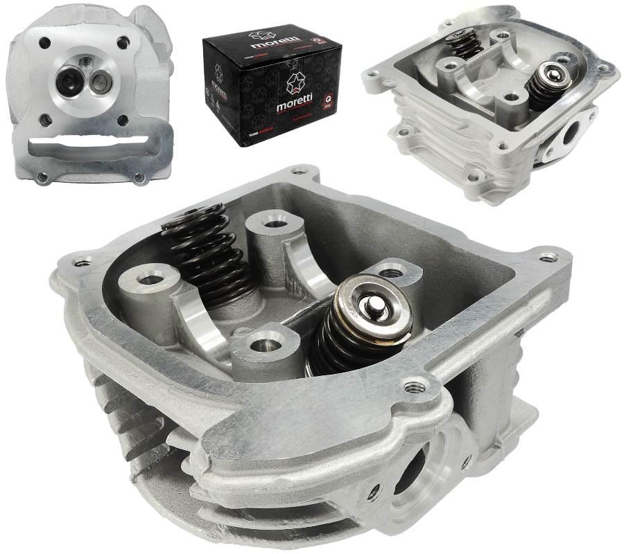 Głowica skuter 4t 80cc 139qmb długie zawory bez recyrkulacji - zdjęcie 2
