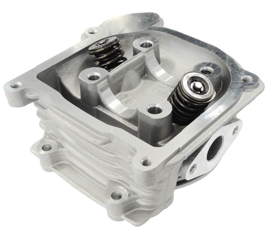 Głowica skuter 4t 80cc 139qmb długie zawory bez recyrkulacji - zdjęcie 4