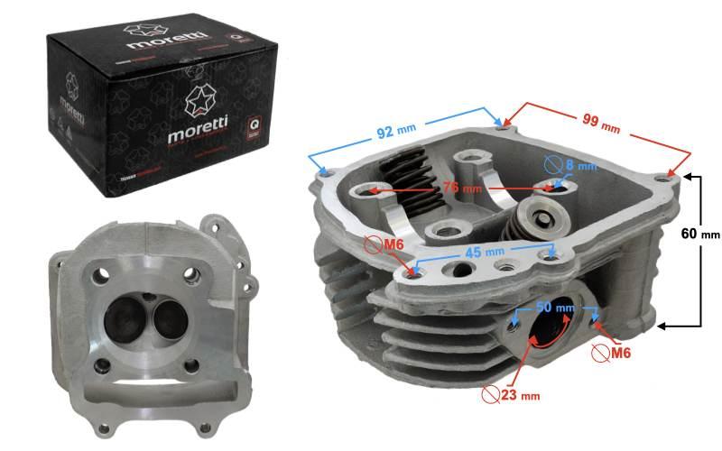 Głowica skuter 4t 150cc 152qmj | CIGSKG1504TAPOPMOR000HU5 - zdjęcie 7