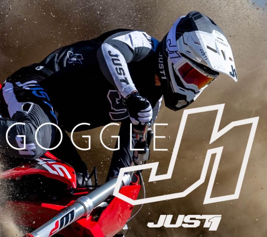 Gogle motocyklowe just1 vitro pomarańczowo-czarne - zdjęcie 4