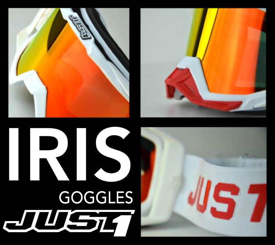 Gogle motocyklowe just1 iris track black yellow - zdjęcie 10