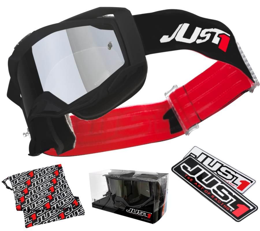 Gogle motocyklowe just1 iris solid black