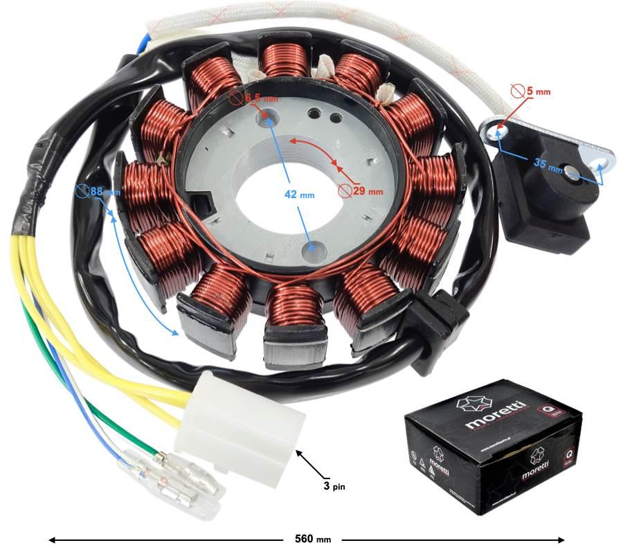 Iskrownik skuter12-cewkowy 50cce4 | ISKGEM014