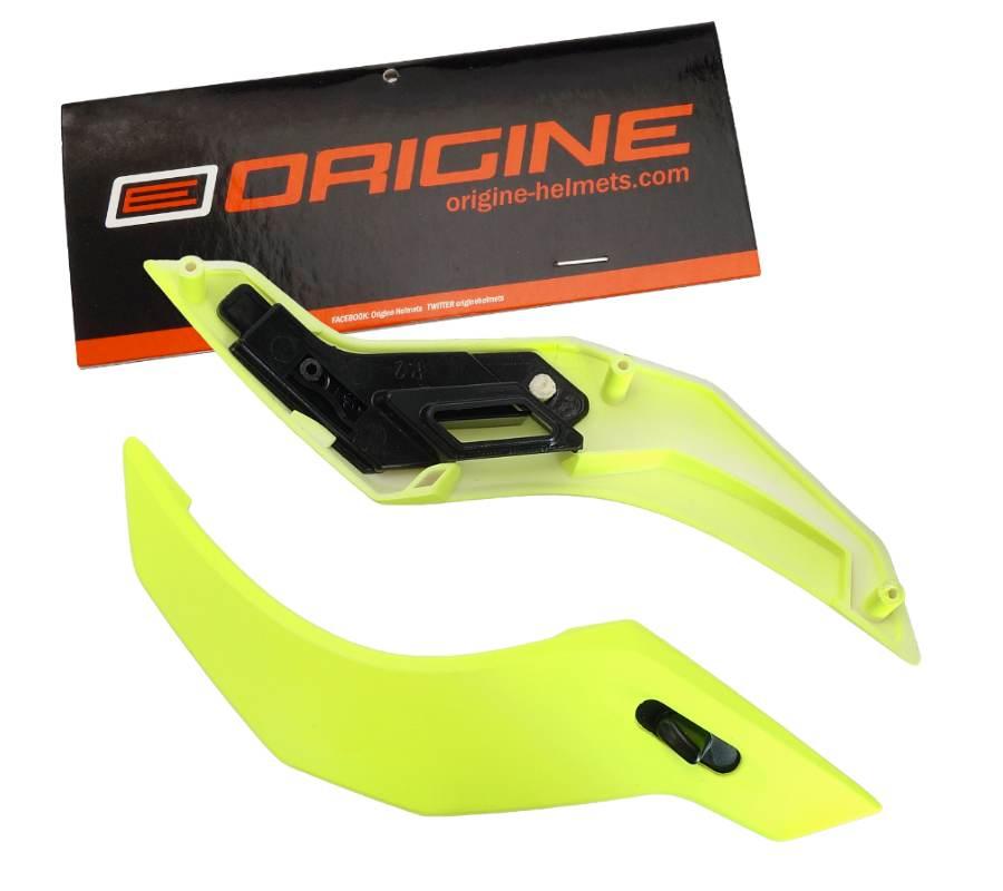 Wlot powietrza fluo yellow matt strada | KASORI1068 - zdjęcie 3