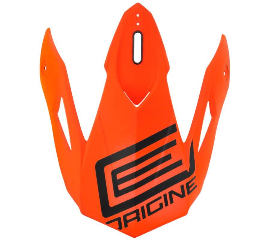 Daszek kasku origine hero peak mx fluo orange-black - zdjęcie 2