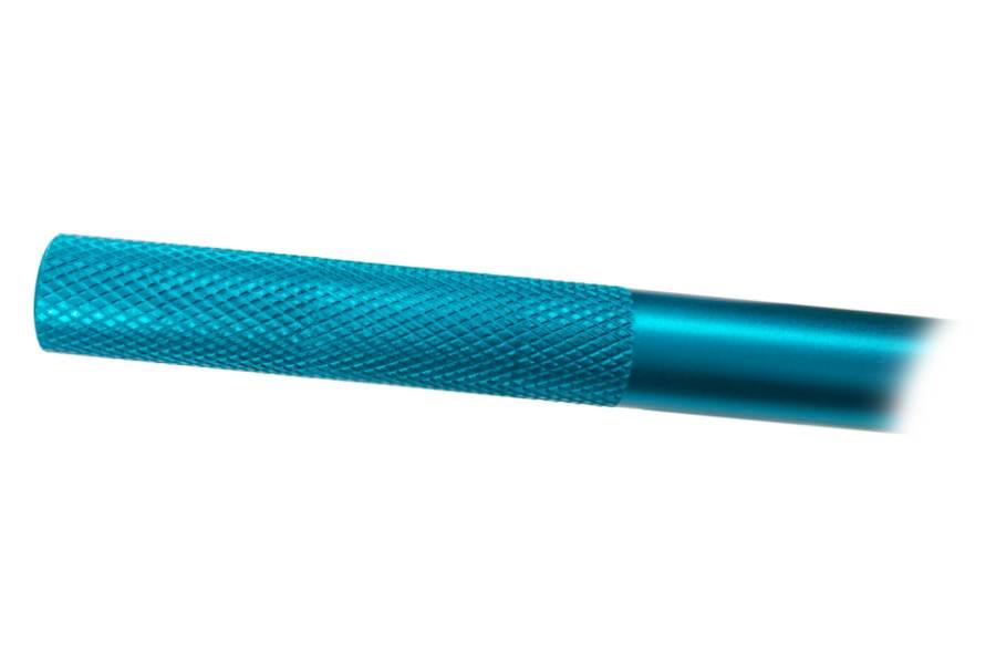 Kierownica uniwersalna naked cross 22mm niebieska - zdjęcie 3