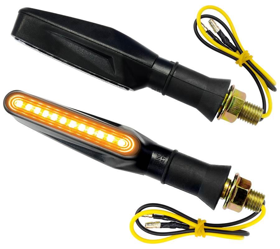 Kierunkowskazy uniwersalne mrt-099ledowe 9 diod running led czarne(e mark - zdjęcie 2