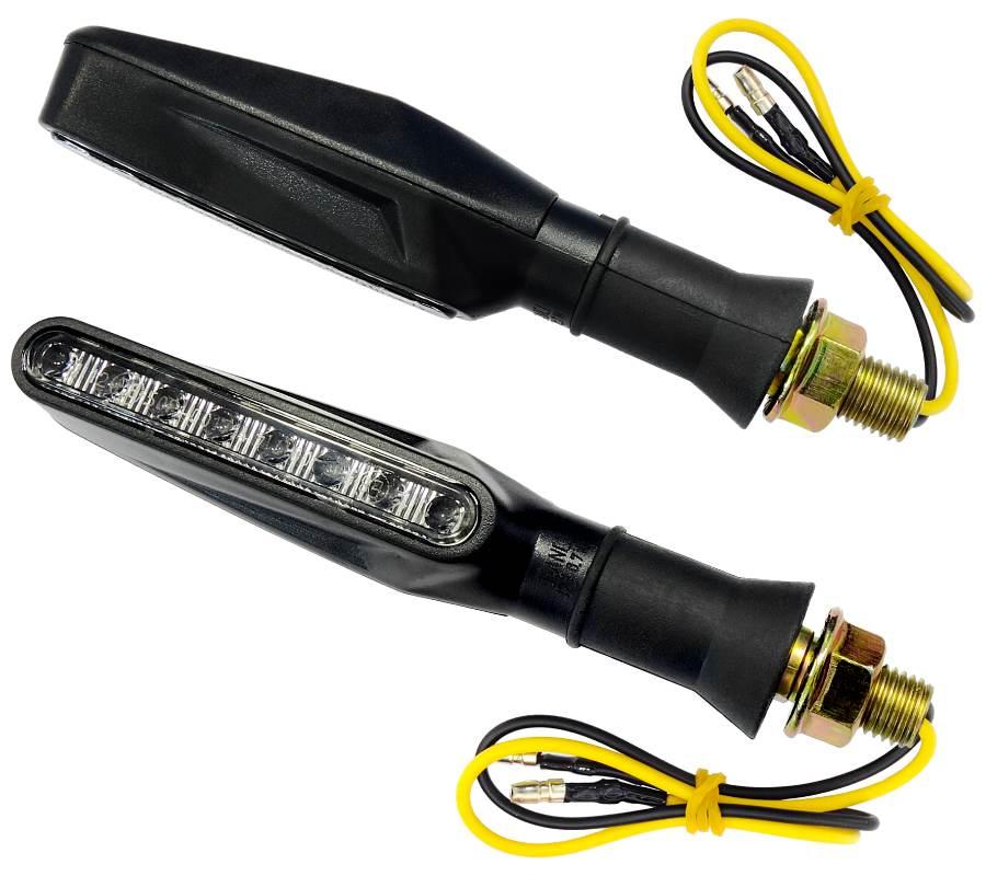 Kierunkowskazy uniwersalne mrt-099ledowe 9 diod running led czarne(e mark - zdjęcie 4