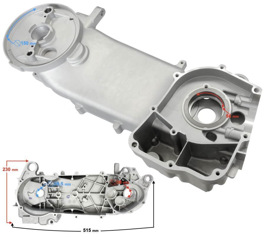 Karter silnika lewy falcon 125 | KSISKF514TPOLEWWGY000