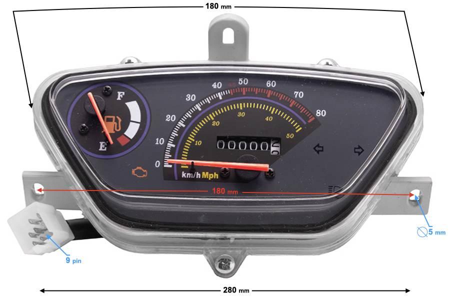 Licznik skuter 21 2 | LICSKTO2ATTA000