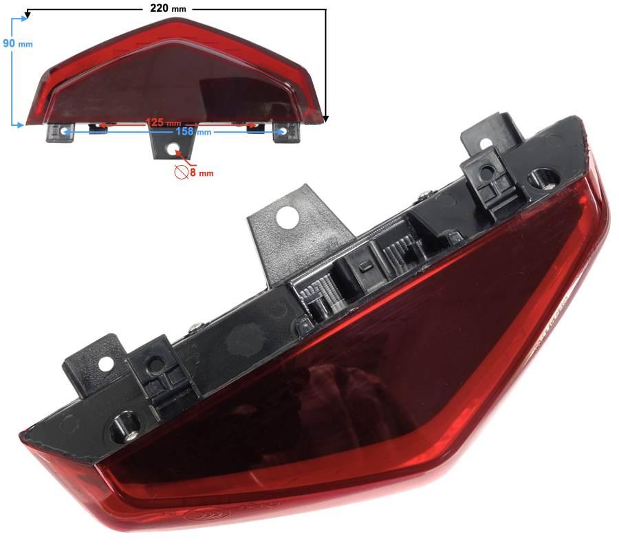 Lampa tylna stratos 125 | LTYTAR035