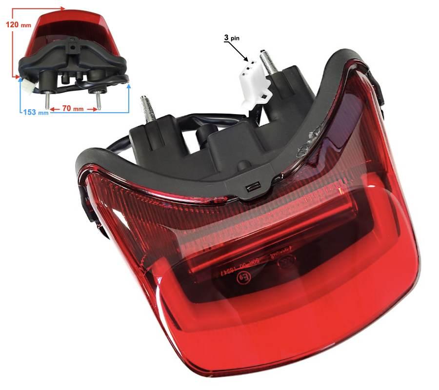 Lampa tylna voge 300ac | LTYVOG029