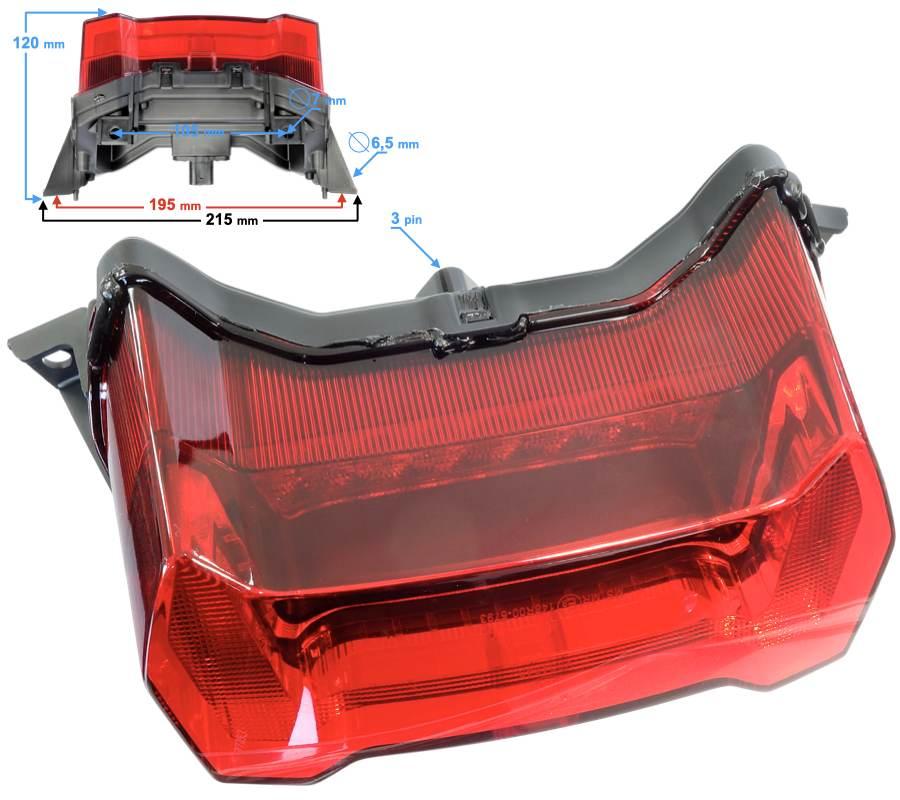 Lampa tylna voge 525dsx | LTYVOG049