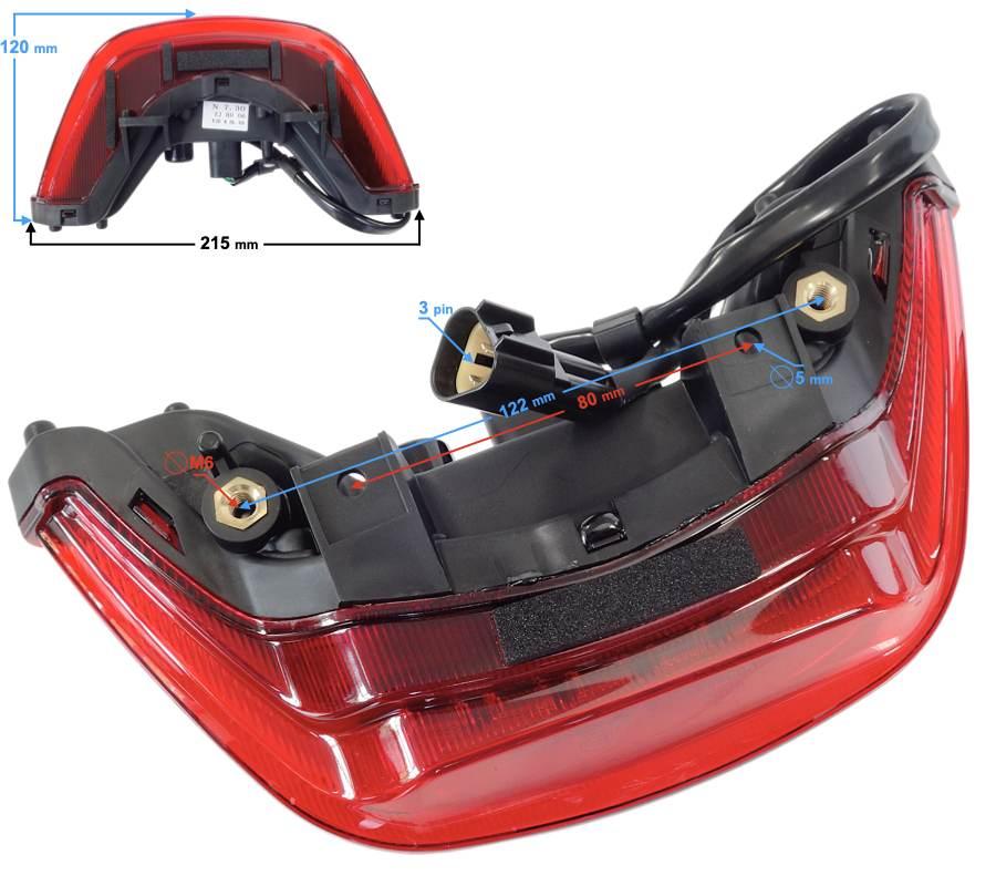 Lampa tylna voge 525acx | LTYVOG050