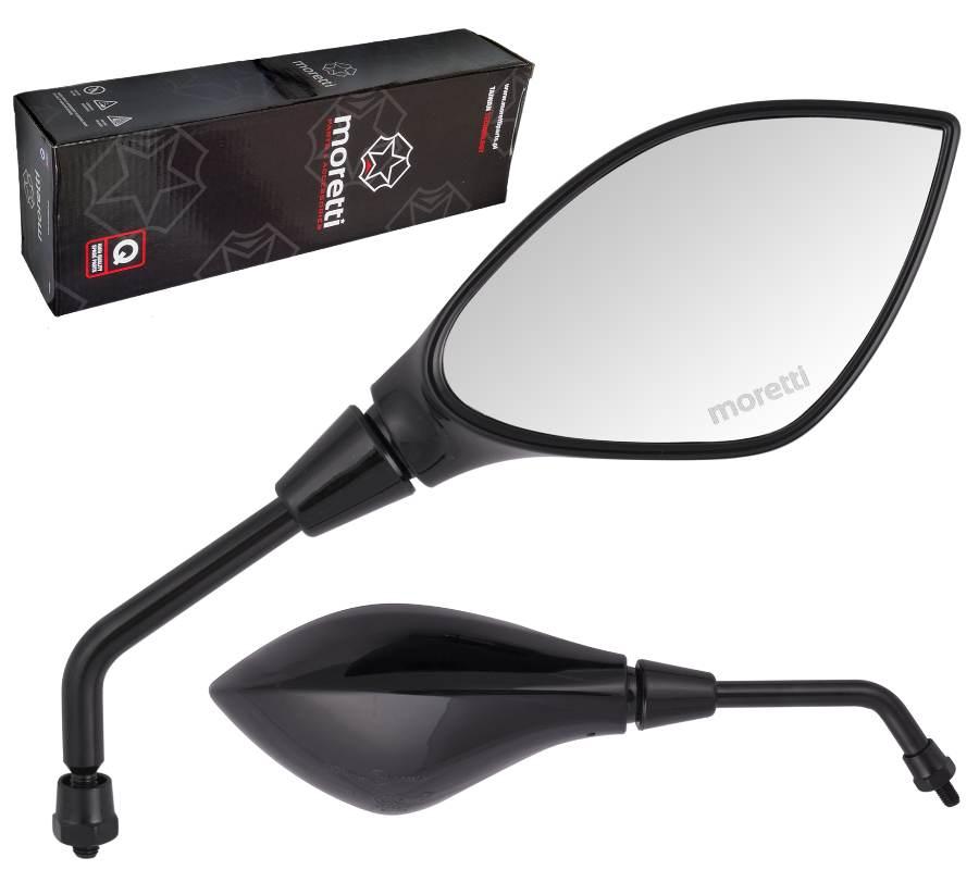 Lusterka r r średnica gwintu 10mm mrt 1106 czarne z homologacją - zdjęcie 2