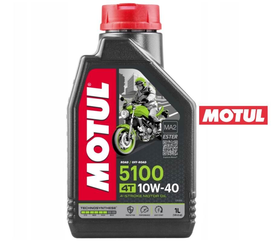 Olej silnikowy motul 5100 4t ester 10w-40 półsyntetyczny 1 litr