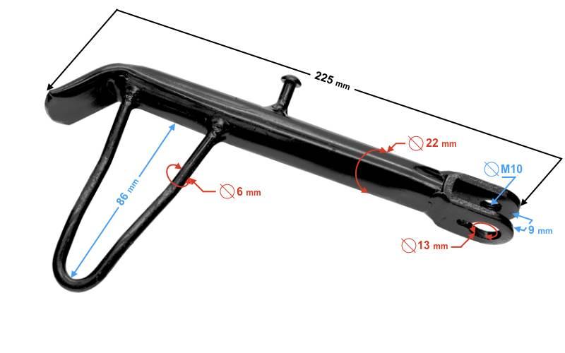 Podpora boczna skuter e-max/e-max one/e-max lit-ion