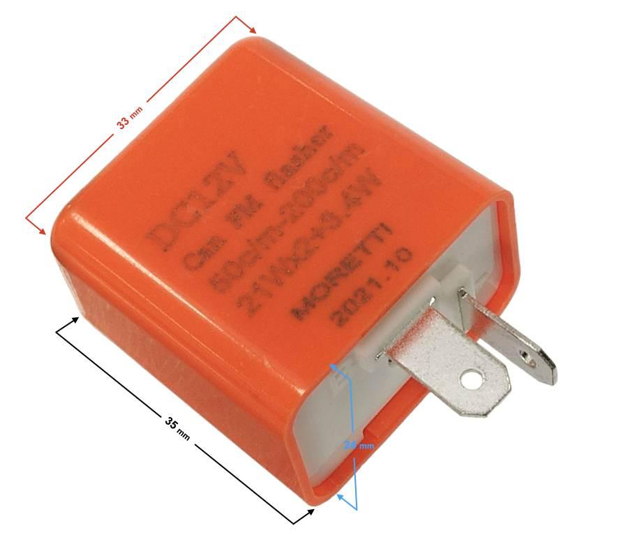 Przerywacz kierunkowskazów led 2pin 12v | PKRMOR011