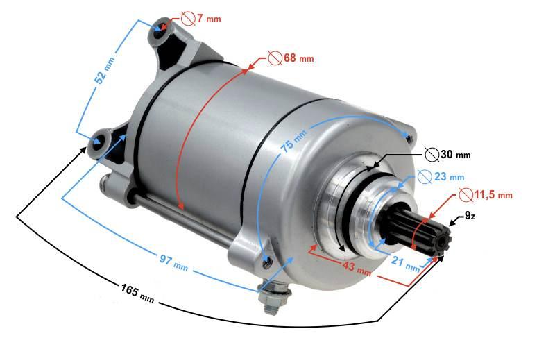 Rozrusznik 150cc cg1509 zębów | ROZML4TPIJOY000RZ1