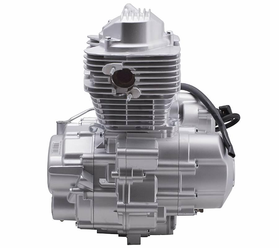 Silnik pionowy 162fmj150cc 4t5-biegowy manualsrebrny - zdjęcie 3