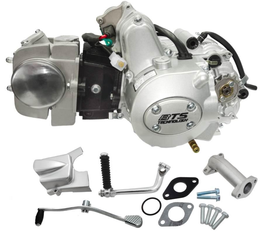 Silnik bts poziomy 154fmh125cc 4t4-biegowy manualsrebrny