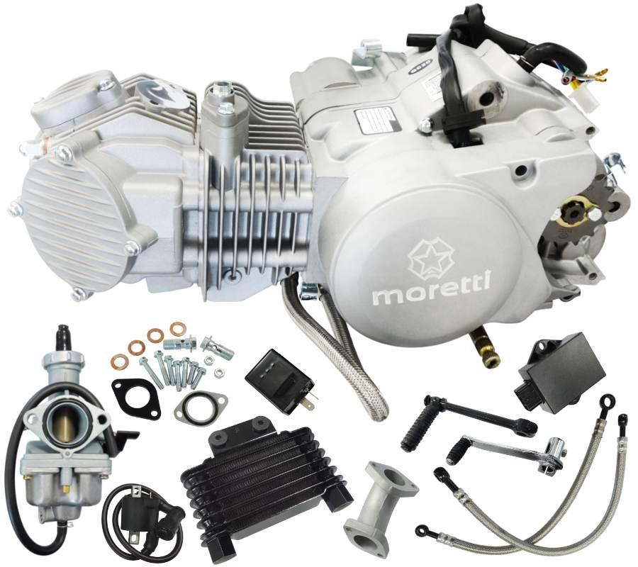 Silnik poziomy 1p60ymj150cc 4t4-biegowy manualzestaw z chłodnicą
