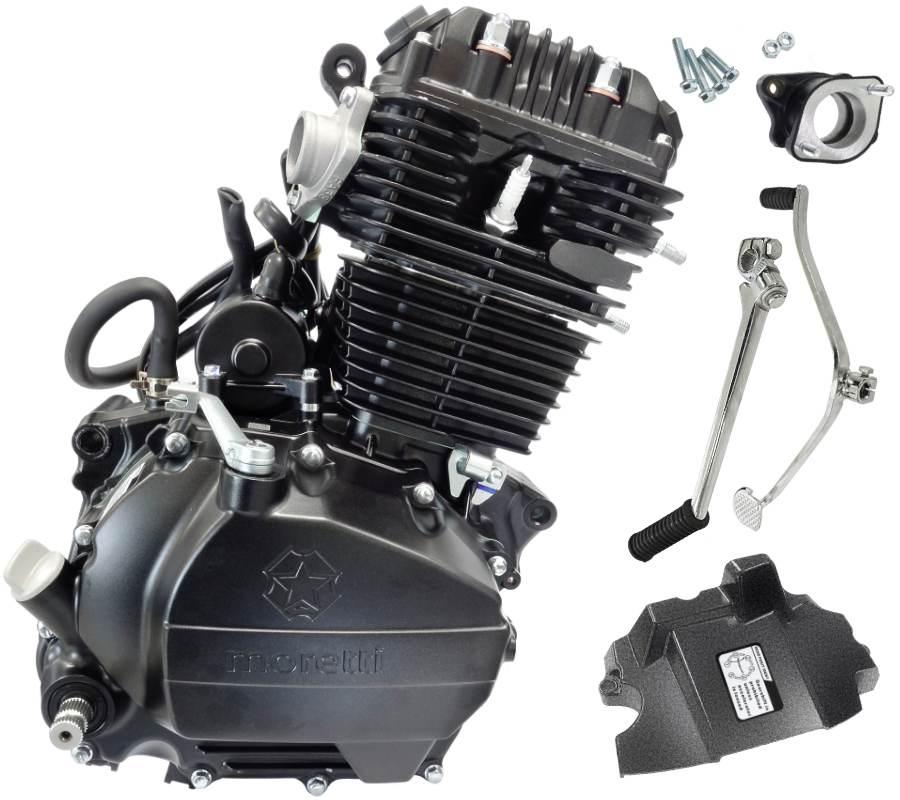Silnik pionowy 250cc 4t5-biegowy manual bez oleju czarny