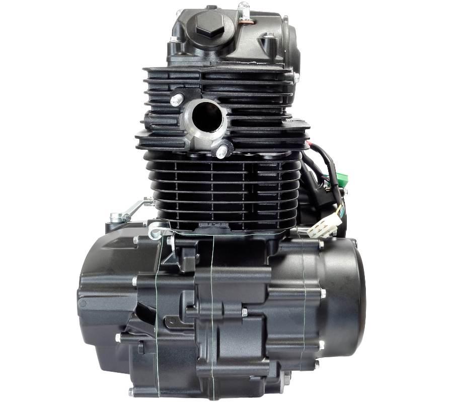 Silnik pionowy 250cc 4t5-biegowy manual bez oleju czarny - zdjęcie 4