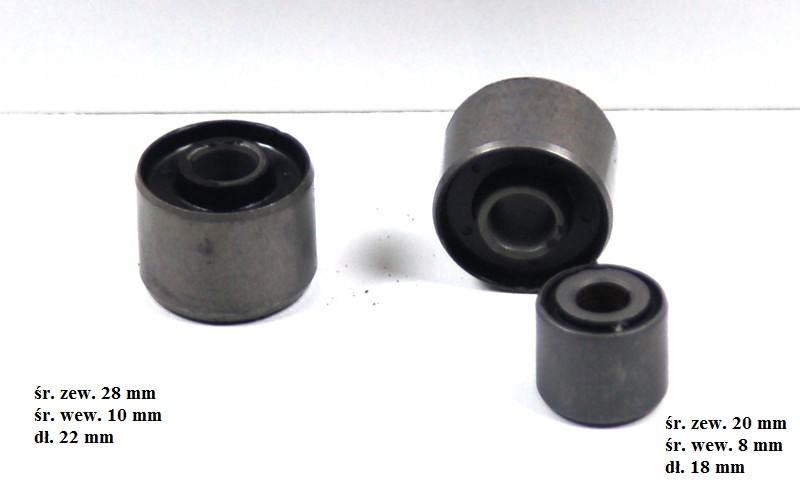 Tuleja długość 22mm średnica wewnętrzna 10mm średnica zewnętrzna 28mm - zdjęcie 3