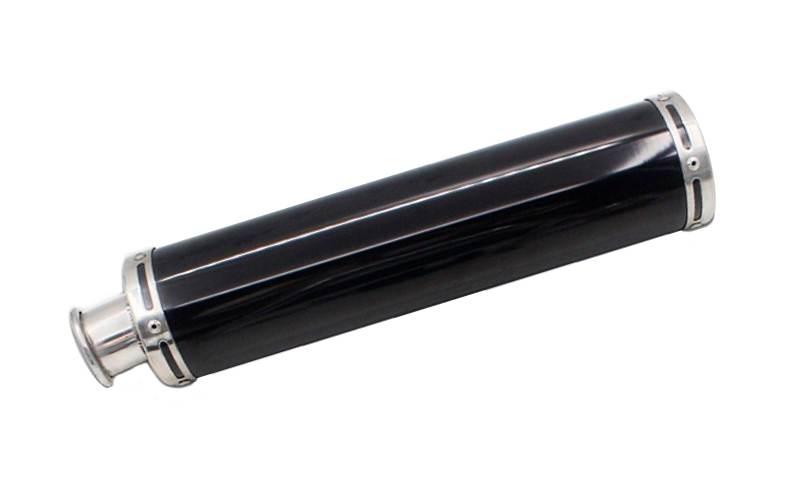 Tłumik tunningowy uniwersalny aluminium03 kolor czarny - zdjęcie 4