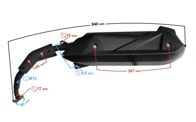 Tłumik skuter b-max e4 i e5 | TŁUTAR050