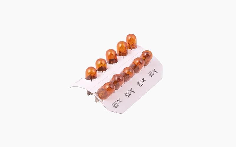 Żarówka bosma 12v 5w t10 wy5w amber 1987 10 szt - zdjęcie 3