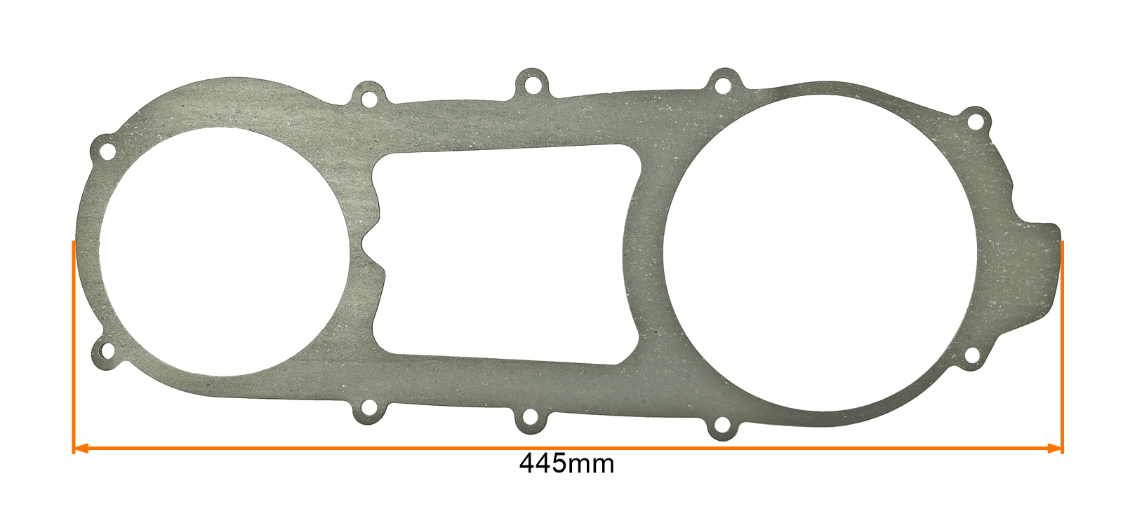 Uszczelka Pokrywy Paska Napędu Gy6 4t 125ccm Dł 45,5cm MotoGeneric - zdjęcie 2